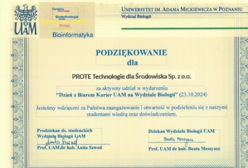 Adam Mickiewicz University Carrier Day